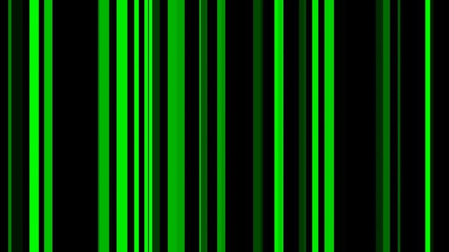 Vertical digital data stream matrix barcode lines seamless loop