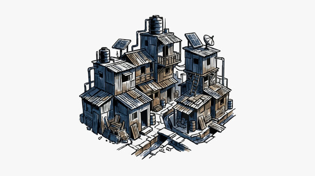 3D rendered pile of rusty metal gears and cogs.