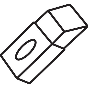 Rubber Eraser Corrective Action Line Icon: Revision Maintenance Database