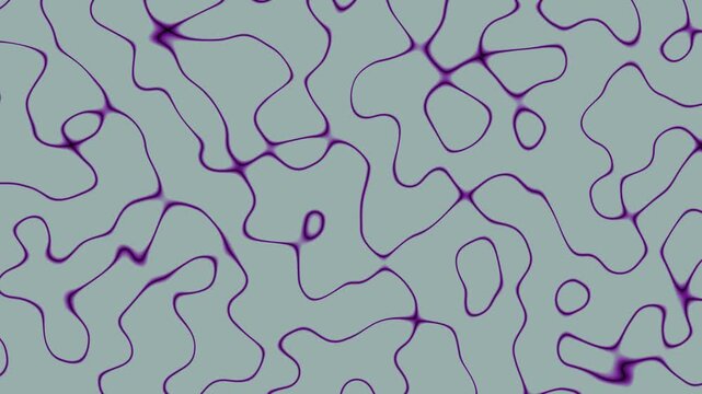 An abstract microscopic view of bacteria cells with purple coloration, illustrating microbiological research and cellular structure analysis.