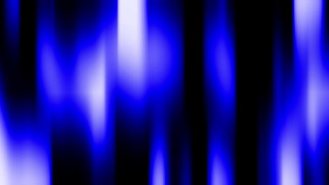 An abstract digital background featuring vibrant blue vertical light streaks with glowing effects