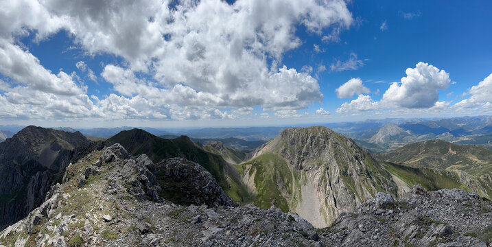 high mountain landscape