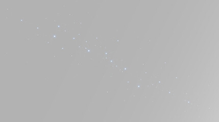 Blue glowing star particles and sparkling light dust scattered in space with shimmering glitter, cosmic lights, glowing stars and galaxy effect © Alehandro