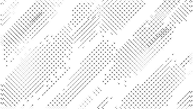 Abstract geometric arrow dot pattern background, modern minimal particle design, digital technology vector illustration