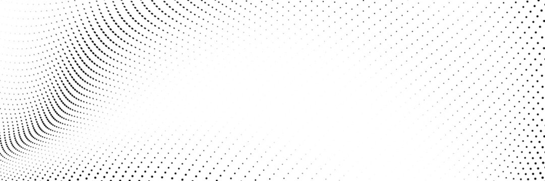Abstract black square tunnel background, geometric digital wave pattern design, modern technology vector illustration