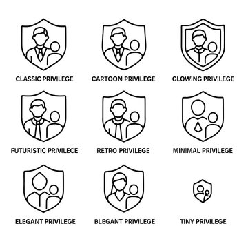 Diverse avatar icons displaying unique artistic styles and privileges