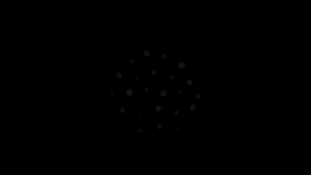 Premium Splash Loader &ndash; Breathing Constellation Dots | Minimal Particle Animation