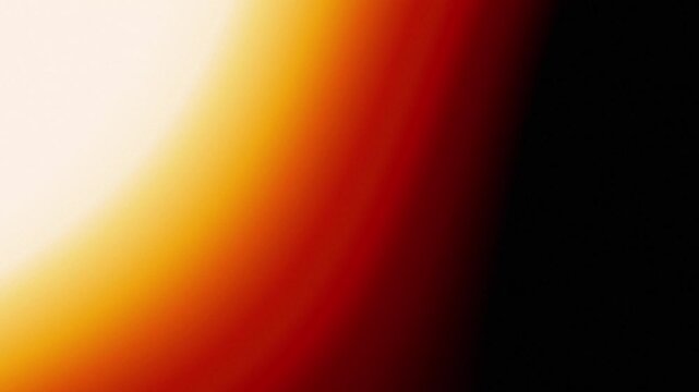 Abstract Orange and Yellow Light Leak Background with Glowing Gradient Transitions, Cinematic Film Burn Overlay Animation