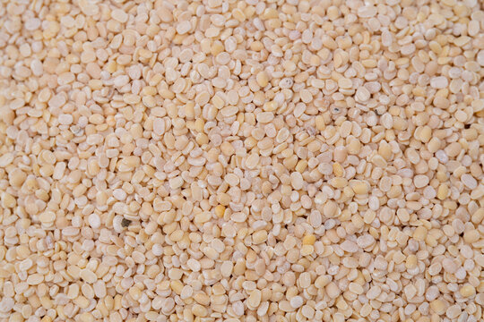White Urad Dal (Split Black Gram Without Skin) Close Up Photos
