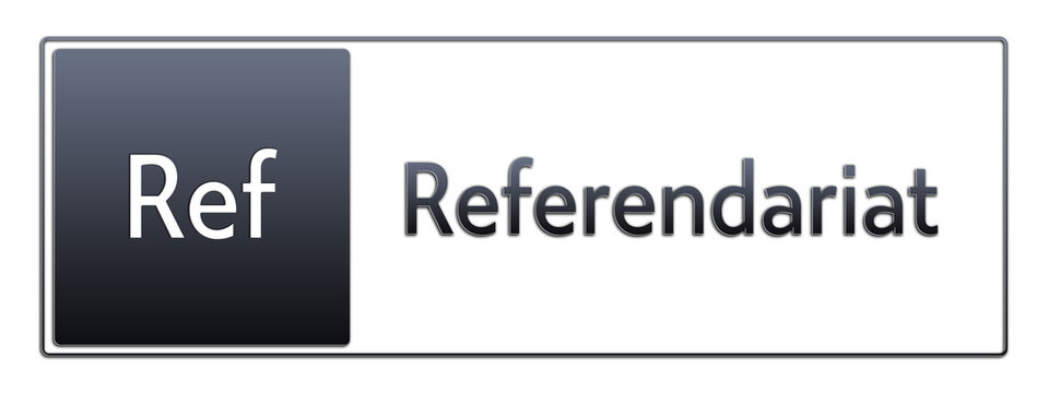 Ref - Referendariat - Jura Rechts Abk&uuml;rzung