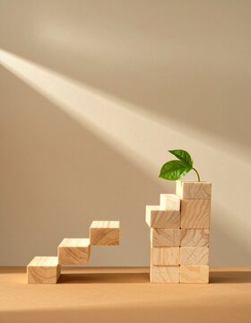 Sustainable Growth Across a Broken Bridge