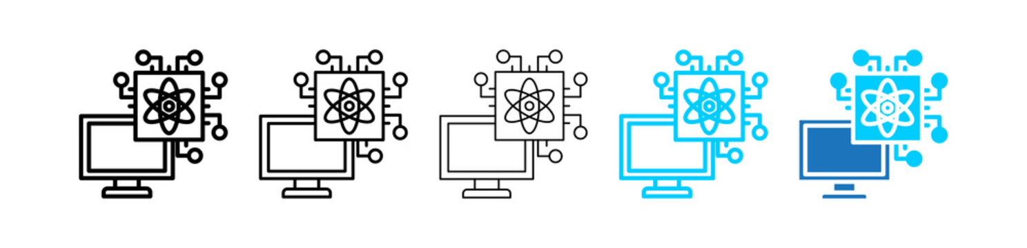 Quantum Computing defferent icon