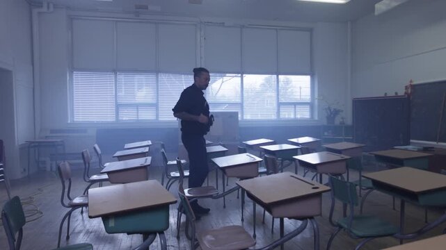 Tragic violence in an american classroom - education and crime