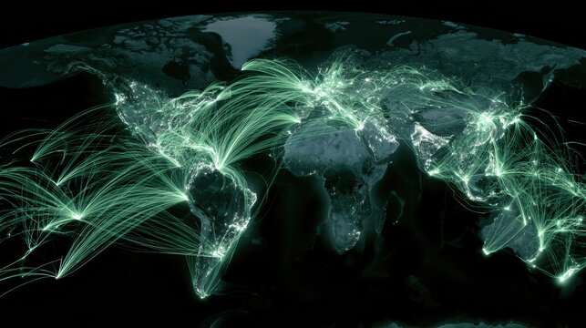 The impact of BGP routing issues causing disconnections and failures in internet regions worldwide.