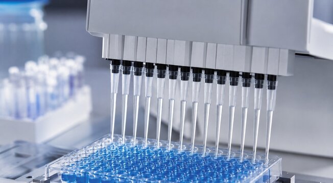 Pipette with tissue culture plate