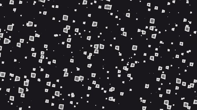 Gray and black minimal abstract geometric pattern animation background 4k simple motion graphic backdrop
