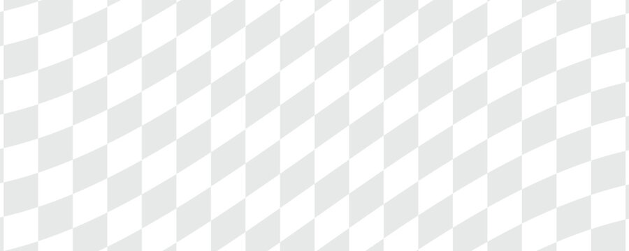 Classic seamless transparency grid background with grey and white squares. Standard checkerboard pattern texture representing transparent layer for panoramic banners.