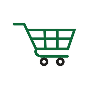 Shopping Cart Store Icon Vector
