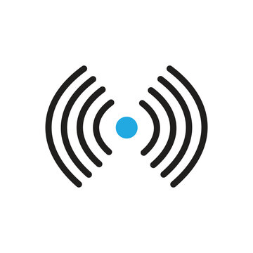 Wireless Signal Network Icon Vector
