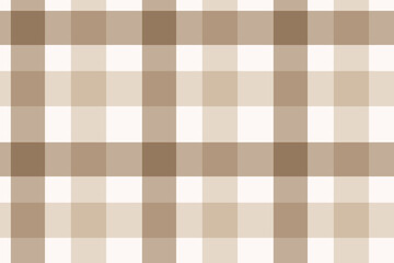 Fototapeta premium Seamless Beige Checkered Pattern