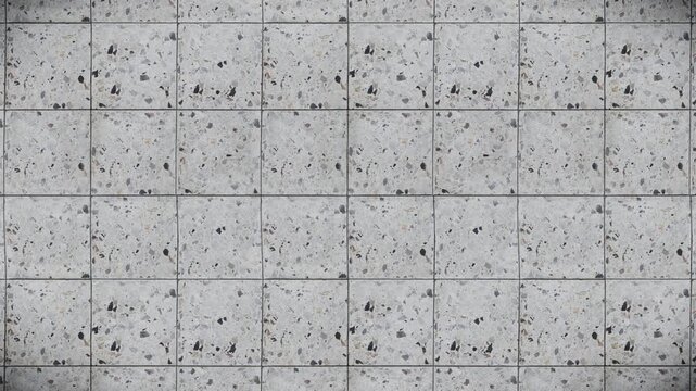 Mesmerizing abstract pattern background composed of custom image tiles, an elegant and clean seamless looping video motion graphic