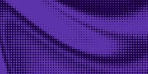 Halftone Dots pattern. motion speed line Halftone on Dark Background Minimalist Retro comic gradient grunge texture background. Eps10 © Mansur