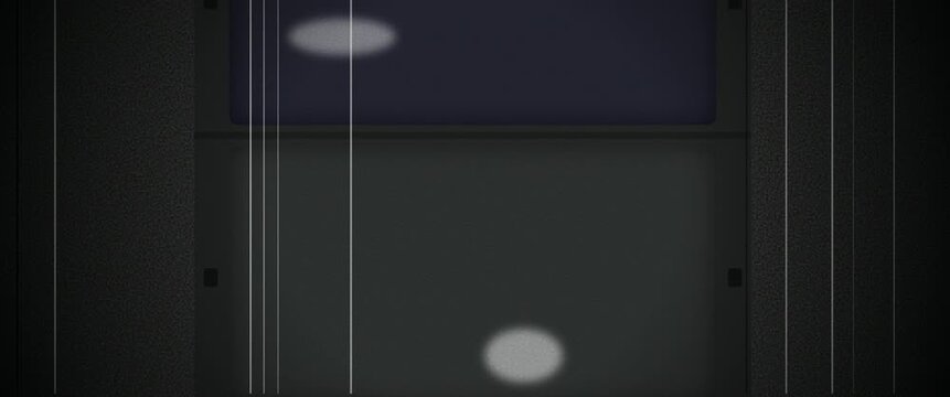 16mm and Real Hard 8 mm Jittery Film Frame with Dirty Edges and Scratches