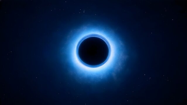 Black hole in space