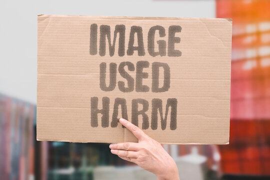 "Image used harm" Private photos are weaponized to cause injury. WEAPONIZED, CAUSE, INJURY, PRIVATE, HARM.