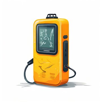 an AI Image Generator, Digital Recorder Device with Sleek Design and Headphone