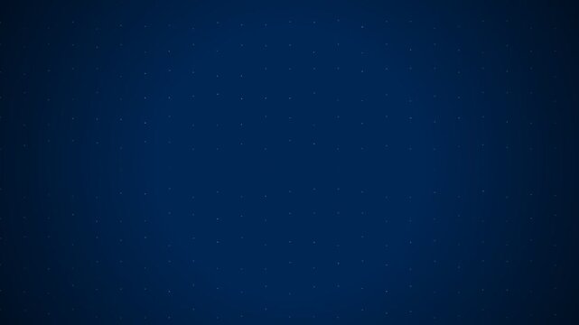 Patriotic White Blue Dot Grid Pattern Loop - Abstract Animated Particles Background