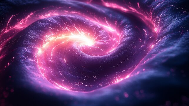 Cosmic swirl, energy vortex, nebula background, abstract art, design element