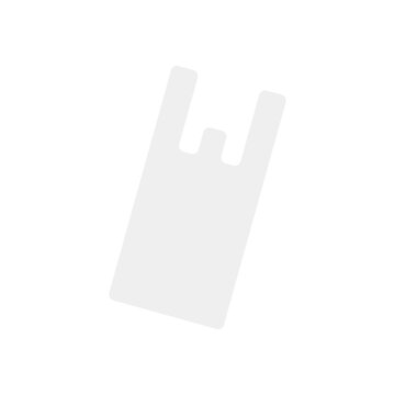 レジ袋のビニール袋イラスト 日用品 買い物 Plastic bag shopping bag illustration everyday item