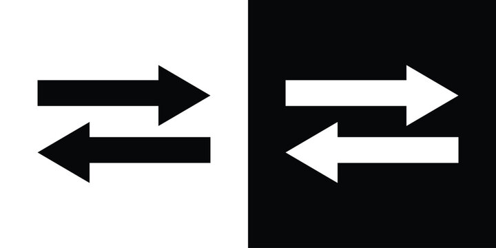 Transfer arrows icon