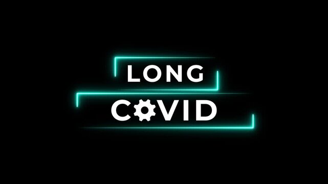 Long covid, post covid concept. Long-term effects of coronavirus. Chronic fatigue or weakness, feeling tired easily. Medical, treatment for long covid symstoms, tips for recovery