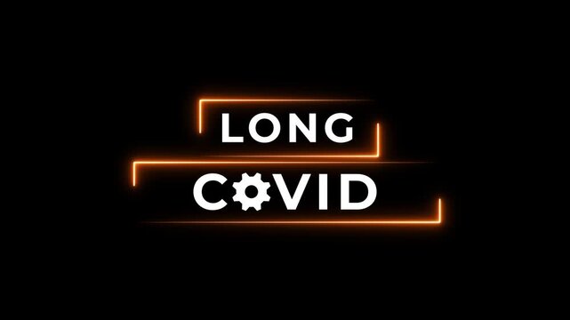 Long covid, post covid concept. Long-term effects of coronavirus. Chronic fatigue or weakness, feeling tired easily. Medical, treatment for long covid symstoms, tips for recovery
