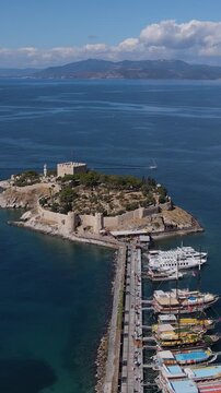 Castle Built In The Middle Of The Sea