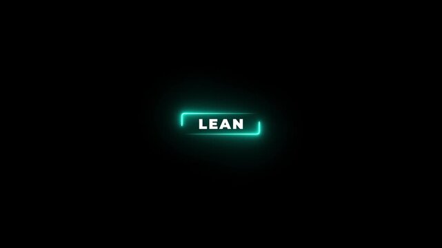 Lean thinking concept. Cost reduction concept. Business process improvement. Maximising productivity and quality, reducing time and cost. Cost cutting, lean process for surviving the recession.