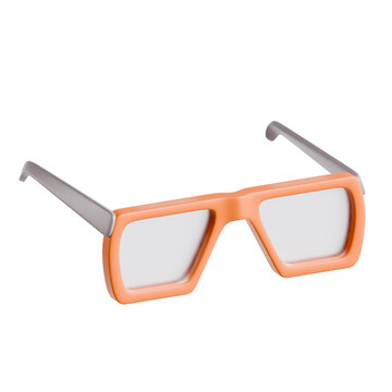 Summer Sunglasses 3D Illustration