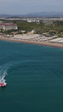 Sea By Speedboat Parachute