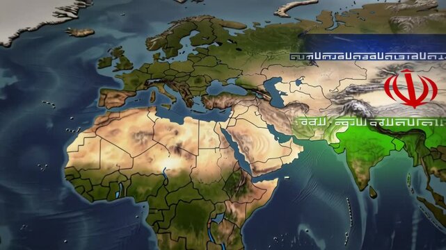 Explore the complex relationship between the United States and Iran visualized in an insightful story
