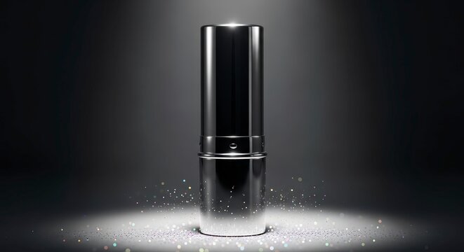 Bullet casing on dark background.