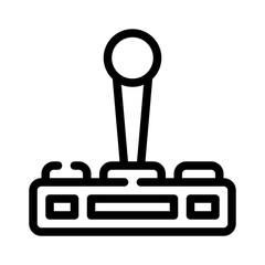joystick line icon © notivestudios