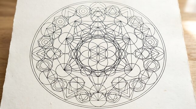 Intricate lace doily with floral and leaf motifs.