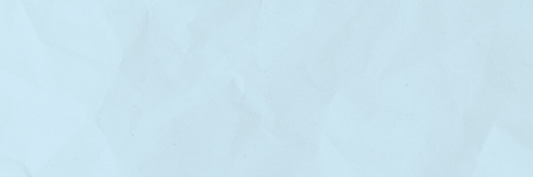 Blue wrinkled paper textured background