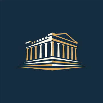 Greek Acropolis Logo