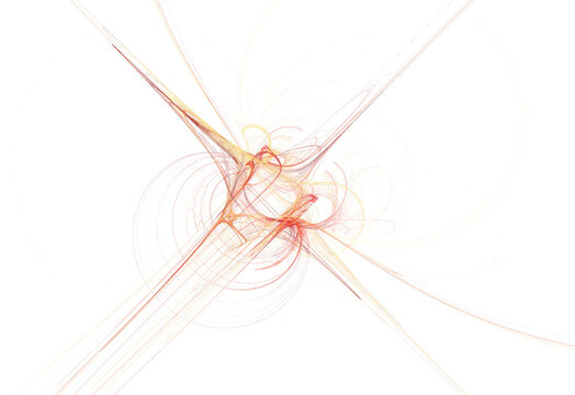 Crazy mystical coloured light effects. Incredible combinations of abstract light lines