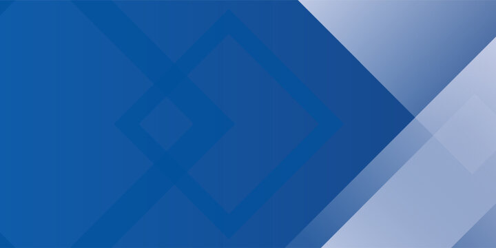 Abstract bacgkround blue and white gradient. Modern blue abstract rectangle box lines background for presentation design, banner, brocure, and business card