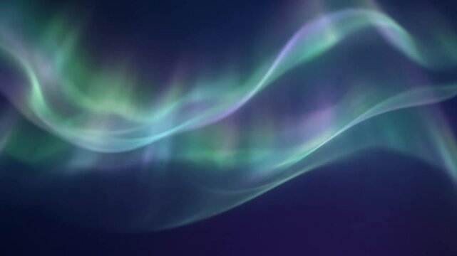 Elegant aurora shimmer loop with soft luminous gradients for ESG reports, technology presentations, premium websites, branding, and commercial motion backgrounds.