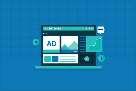 AD network powered by artificial intelligence displays advertisement on various platforms to reach right audience. AI delivers ads based on audience demographics and detailed targeting.